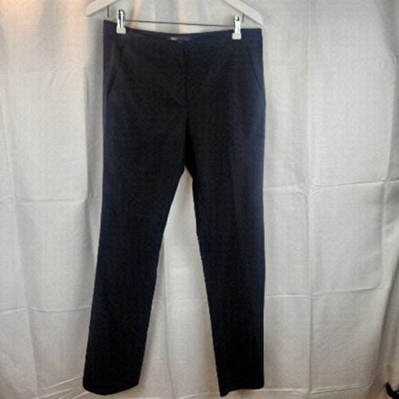 Maje wool blend pants with side satin side M(38) in EUC - Picture 1 of 9